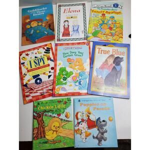 Mixed Lot of 8 Children's Soft & Hardcover Scholastic Reader Story Books